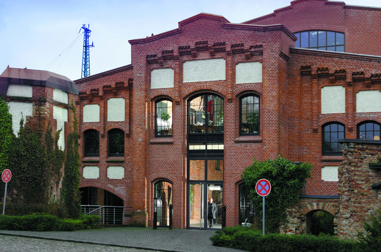 Das Unternehmensgebäude von Becking Kaffee in Hamburg