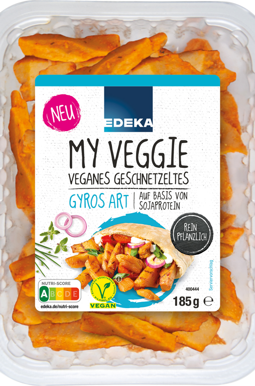 Produktabbildung My Veggie EDEKA Veganes Geschnetzeltes Gyros Art